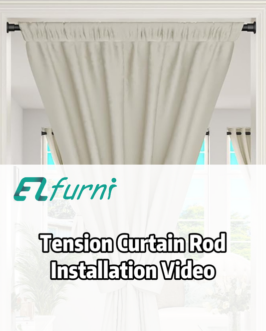 EZ02S Tension Curtain Rod, 28 to 43 Inches