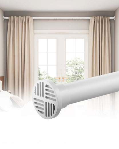 EZ06L Tension Curtain Rod by EZFurni, 82 to 123 Inch