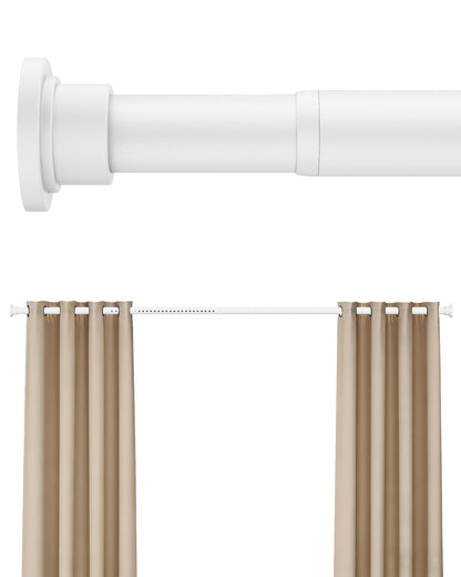 EZ03M Heavy Duty Tension Curtain Rod by EZFurni,35 to 76 Inches