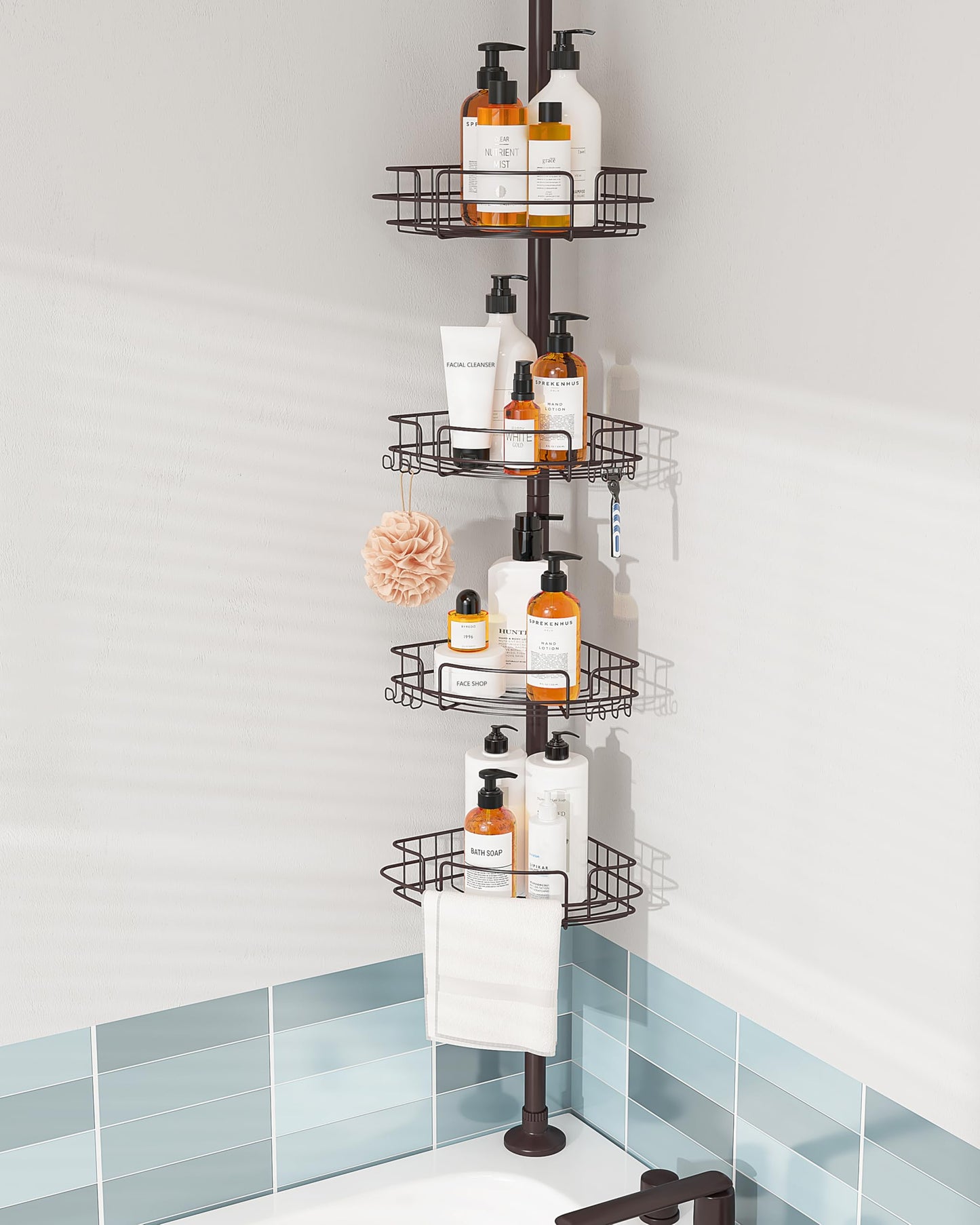 EZ01 Shower caddy Tension Pole