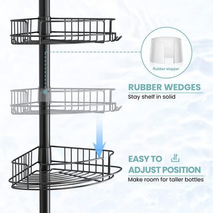 EZ01 Shower caddy Tension Pole