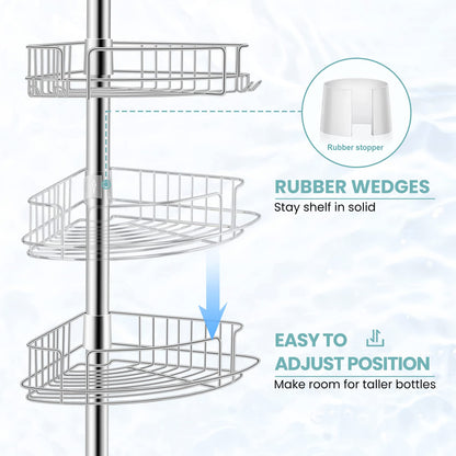 EZ01 Shower caddy Tension Pole